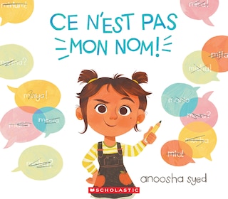 Front cover_Ce n’est pas mon nom!