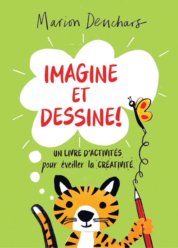 Couverture_Imagine et dessine! : Un livre d’activités pour éveiller la créativité