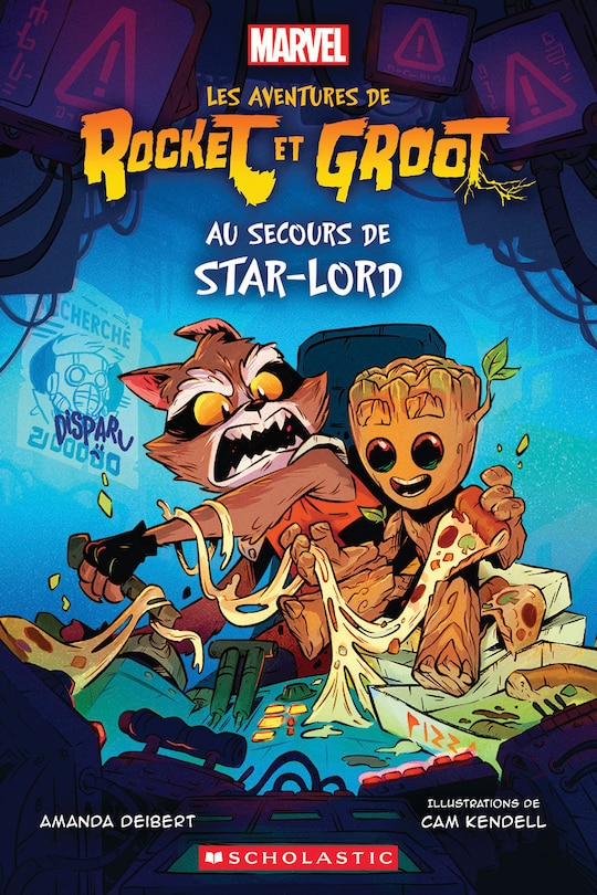 Front cover_Les aventures de Rocket et Groot : Au secours de Star-Lord