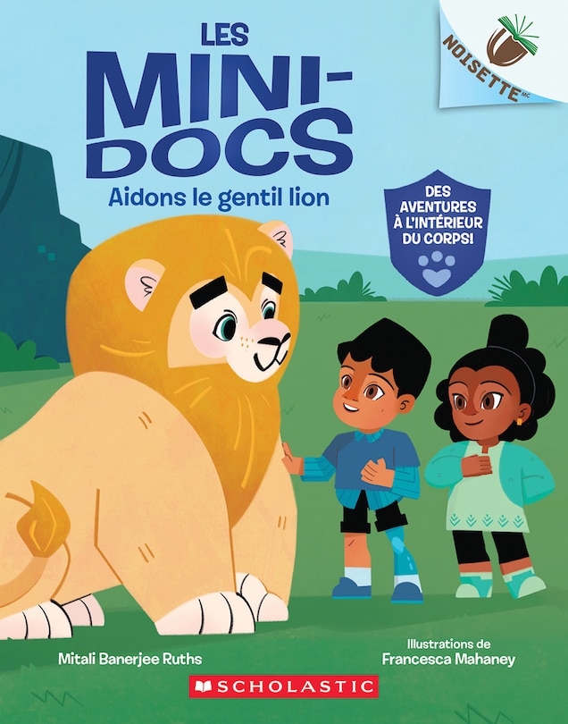 Couverture_Noisette : Les mini-docs : N˚ 1 - Aidons le gentil lion