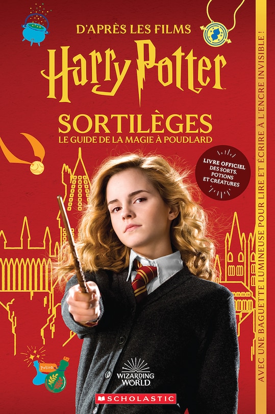 Front cover_Harry Potter : Sortilèges, le guide de la magie à Poudlard