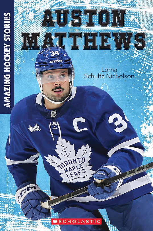 Front cover_Amazing Hockey Stories: Auston Matthews