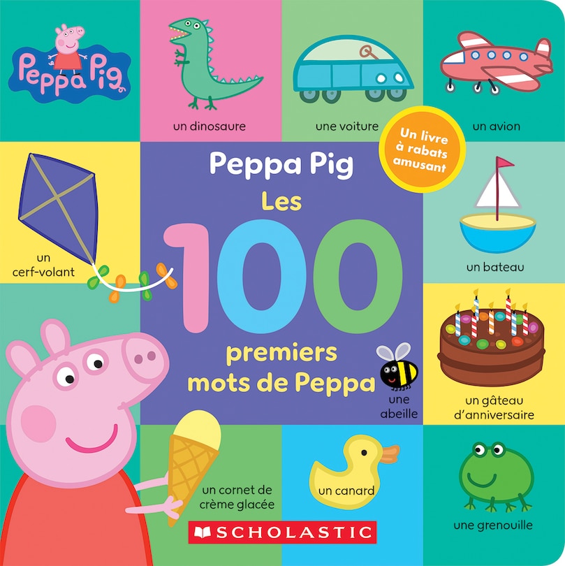 Couverture_Peppa Pig : Les 100 premiers mots de Peppa