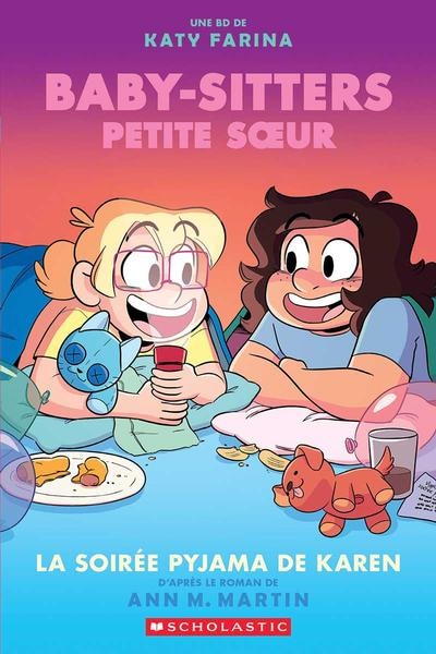 Couverture_Baby-Sitters Petite sœur : N° 8 - La soirée pyjama de Karen