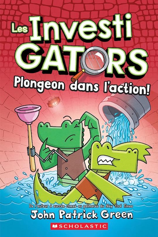 Front cover_Les Investigators : N˚  2 - Plongeon dans l’action!