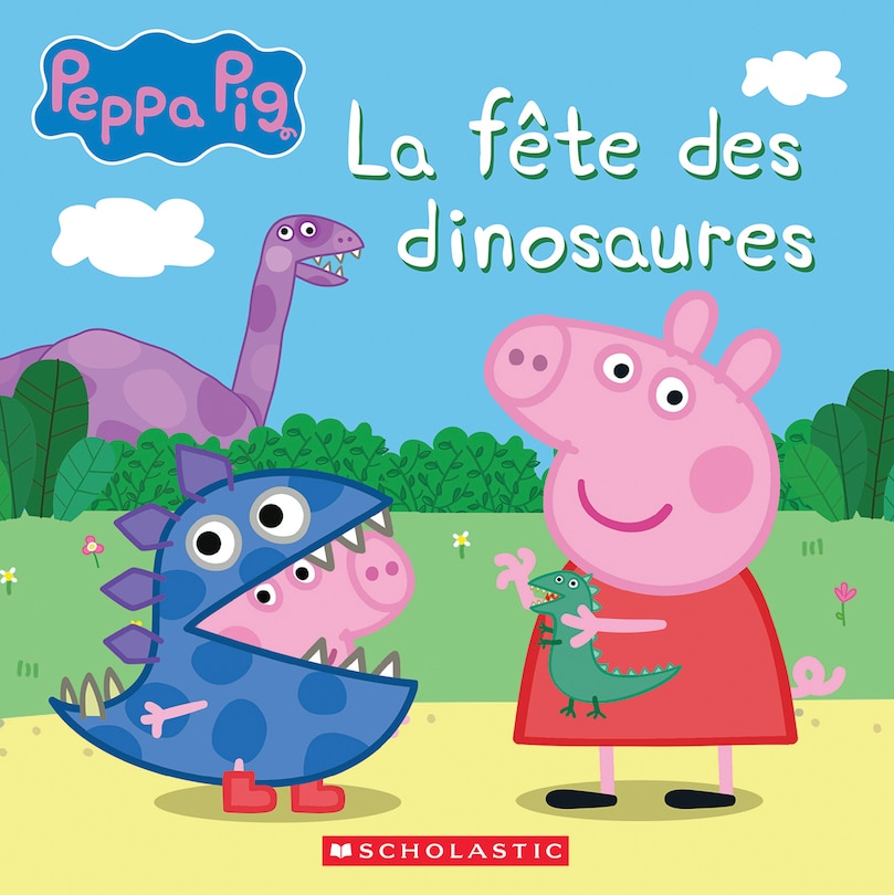 Couverture_Peppa Pig : La fête des dinosaures