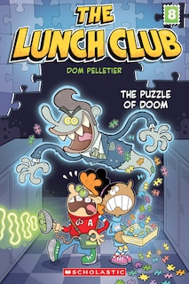 Front cover_The Puzzle of Doom (The Lunch Club #8)