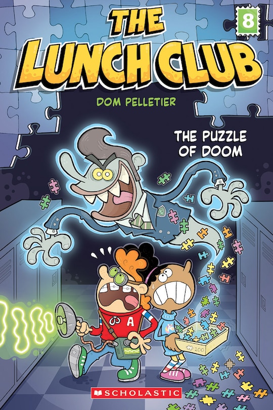 Front cover_The Puzzle of Doom (The Lunch Club #8)