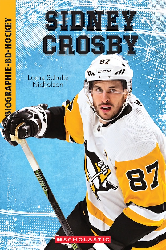 Couverture_Biographie-BD-Hockey : Sidney Crosby