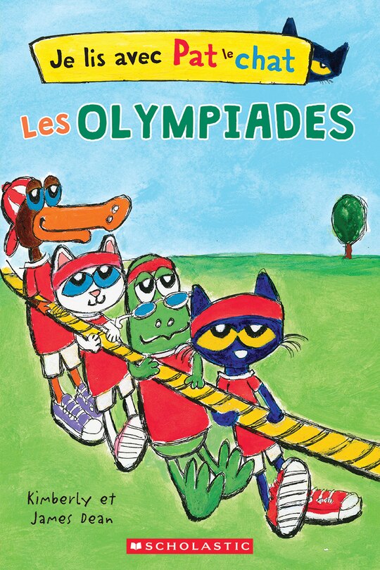 Couverture_Je lis avec Pat le chat : Les olympiades