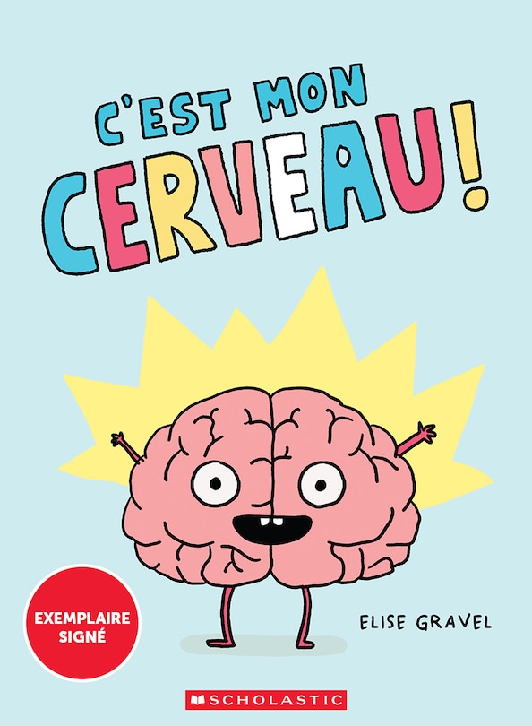 Front cover_C’est mon cerveau! – COPIE SIGNÉE