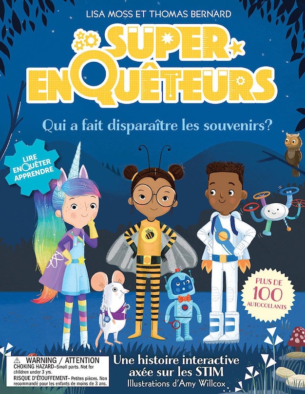 Front cover_Super-enquêteurs : Qui a fait disparaître les souvenirs?