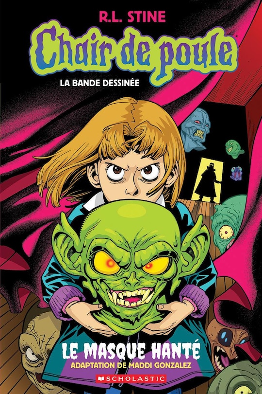 Front cover_Chair de poule : La bande dessinée : N˚ 1 - Le masque hanté