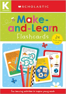 Couverture_Flashcards Kindergarten Make and Learn Flashcards