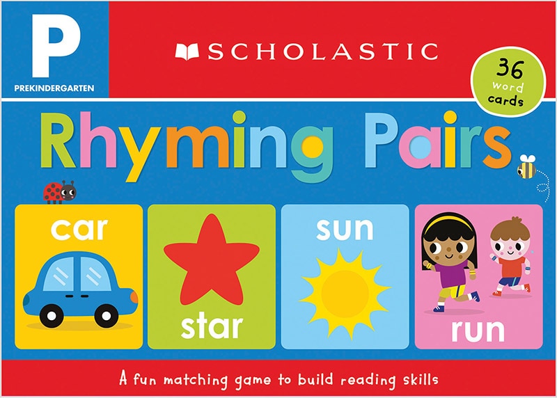 Front cover_Games Pre-K Rhyming Pairs