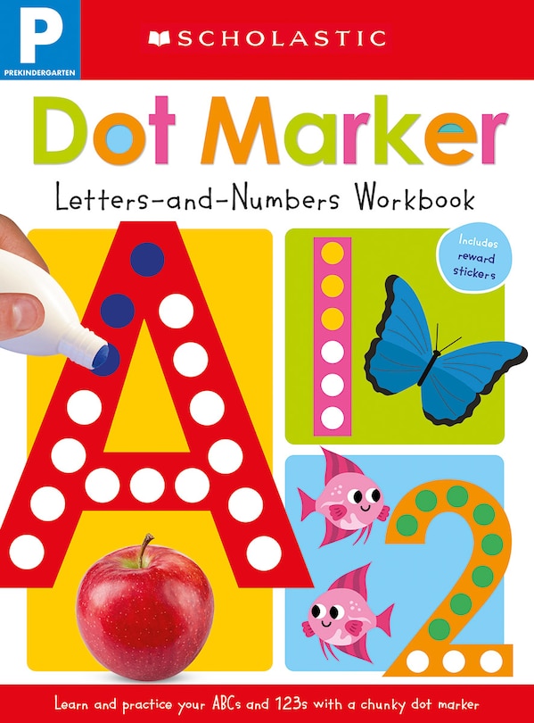 Front cover_Activity Workbook Dot Marker: Letters and Numbers Workbook