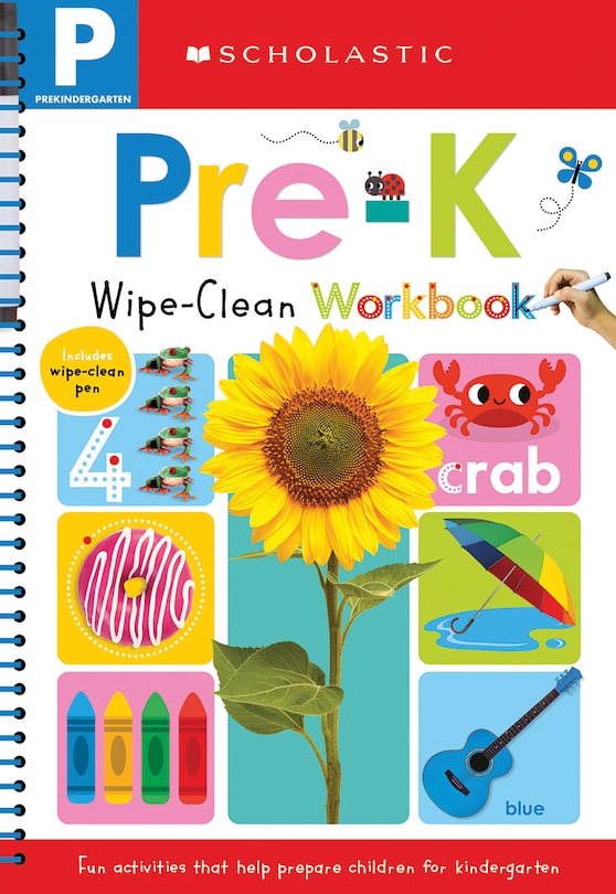 Front cover_Wipe-Clean Workbooks Wipe-Clean Workbook Pre-K