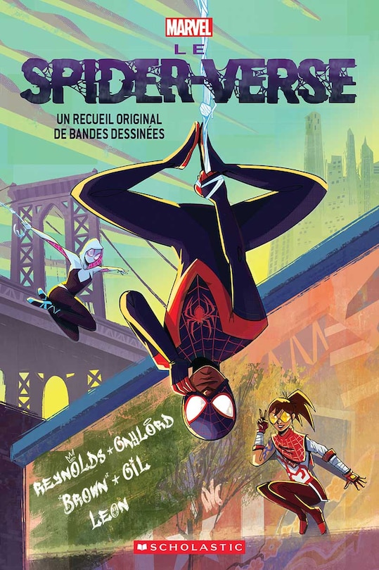 Couverture_Marvel : Spider-Man la bande dessin&eacute;e :  Le Spider-Verse
