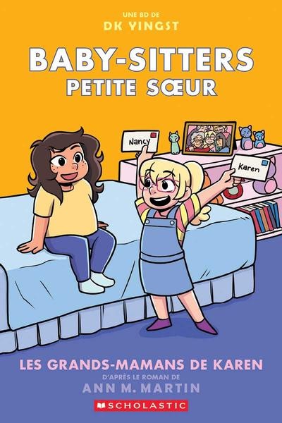 Couverture_Baby-Sitters Petite sœur : N° 9 - Les grands-mamans de Karen