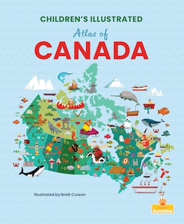 Front cover_Children's Illustrated Atlas of Canada