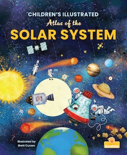 Front cover_Children's Illustrated Atlas of the Solar System