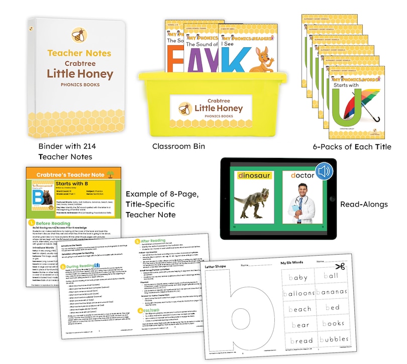 Little Honey Reading Program Single Book Complete Collection