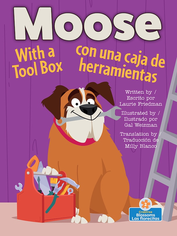 Front cover_Moose Con Una Caja de Herramientas (Moose with a Tool Box) Bilingual Eng/Spa