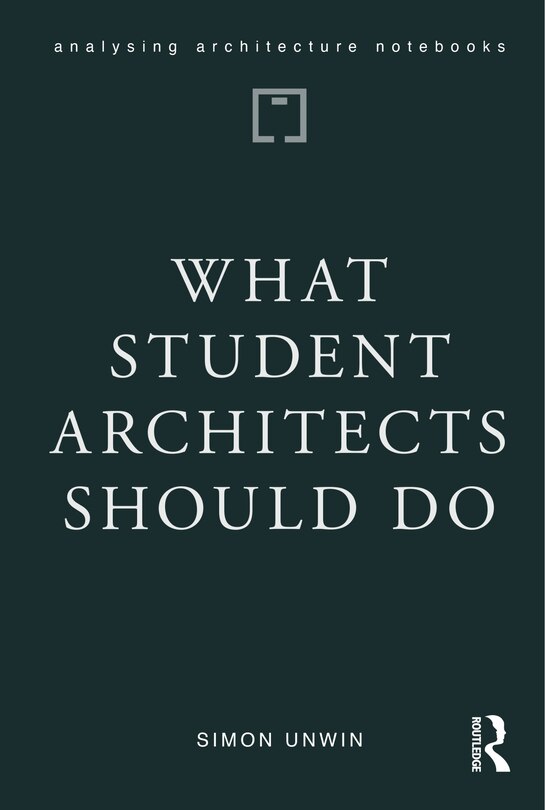Front cover_What Student Architects Should Do