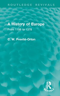 Front cover_A History of Europe