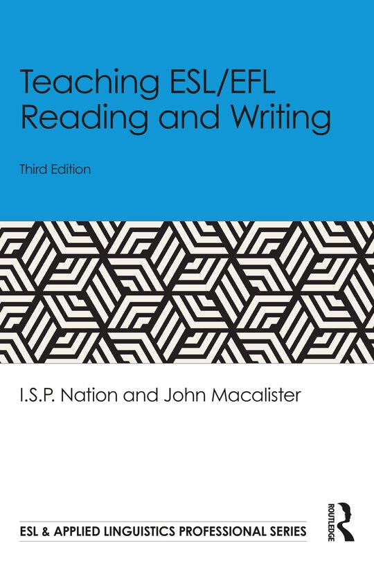 Front cover_Teaching ESL/EFL Reading and Writing