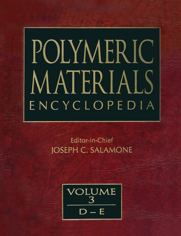 Front cover_Polymeric Materials Encyclopedia, Twelve Volume Set