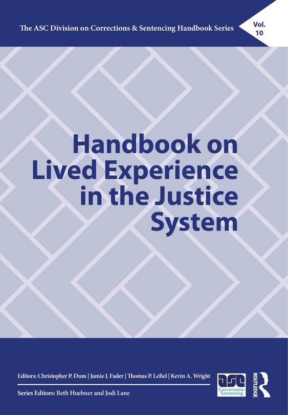 Couverture_Handbook on Lived Experience in the Justice System