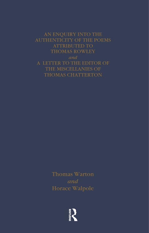 Front cover_Thomas Chatterton