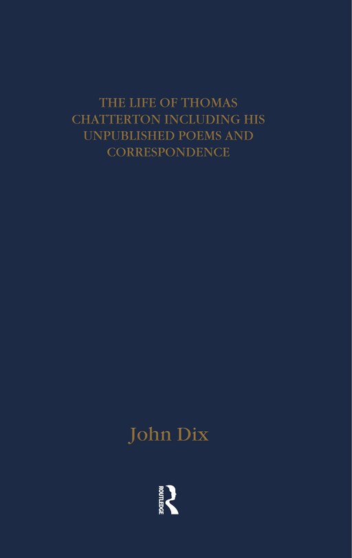 Front cover_Thomas Chatterton