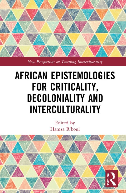 Couverture_African Epistemologies for Criticality, Decoloniality and Interculturality