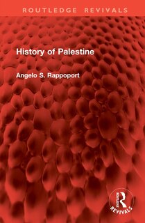 Couverture_History of Palestine