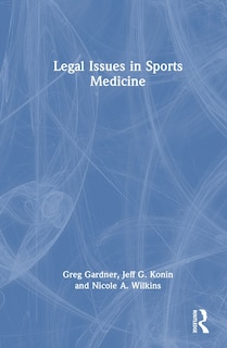 Couverture_Legal Issues in Sports Medicine