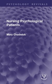 Front cover_Nursing Psychological Patients