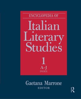 Couverture_Encyclopedia of Italian Literary Studies