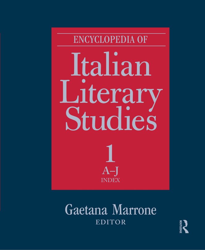 Couverture_Encyclopedia of Italian Literary Studies
