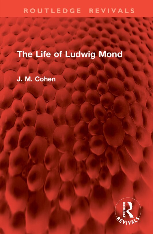 Front cover_The Life of Ludwig Mond