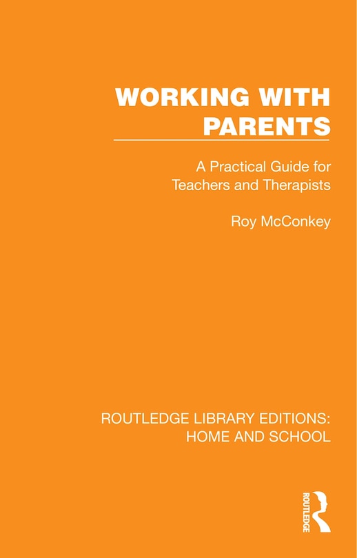 Front cover_Working with Parents