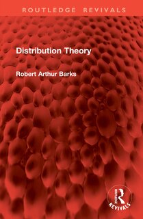 Couverture_Distribution Theory
