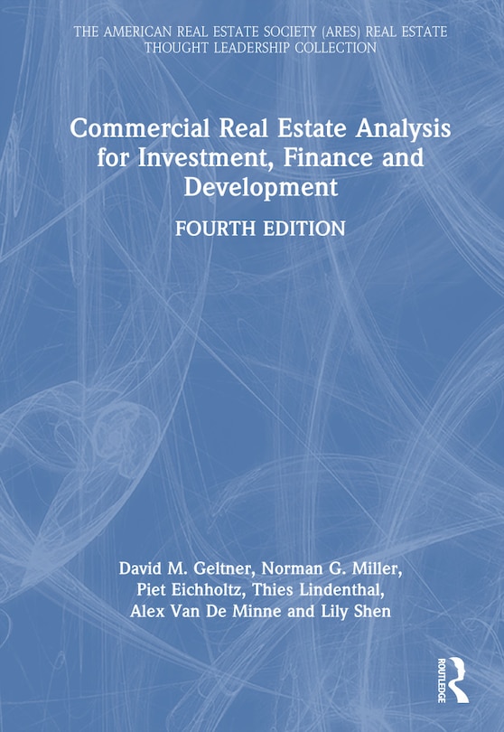Front cover_Commercial Real Estate Analysis for Investment, Finance and Development