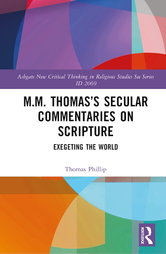 Couverture_M.M. Thomas's Secular Commentaries on Scripture