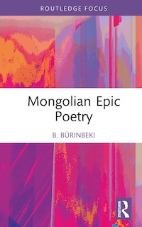 Front cover_Mongolian Epic Poetry