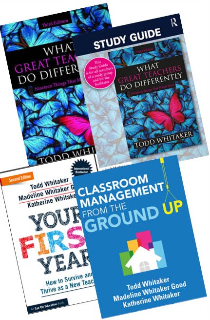 Front cover_Todd Whitaker Great Teachers 4 Book Bundle