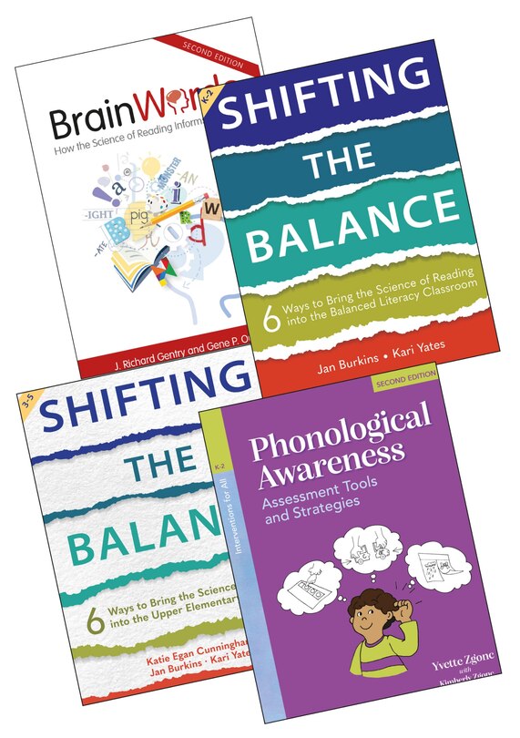 Front cover_Shifting the Balance and the Science of Reading 4 Book Bundle