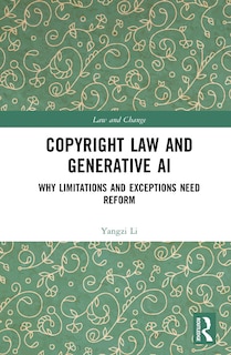 Couverture_Copyright Law and Generative AI