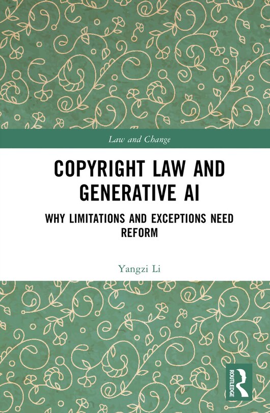 Couverture_Copyright Law and Generative AI